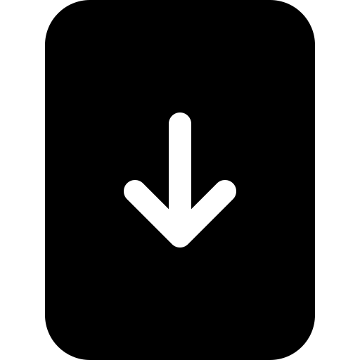 File arrow down fill