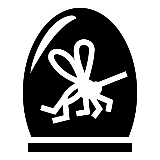 Amber mosquito