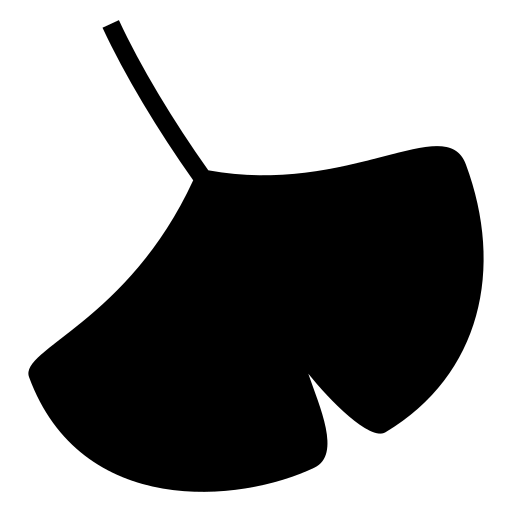 лист гинкго