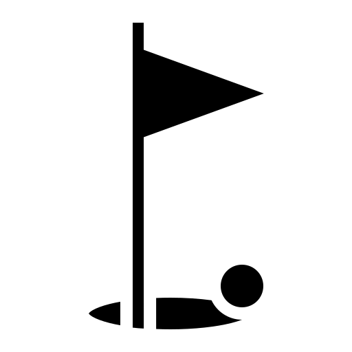 флаг для гольфа