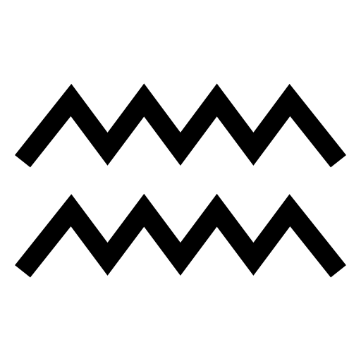 Zigzag hieroglyph
