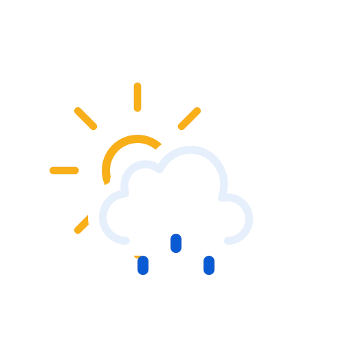Преимущественно ясный день, моросящий дождь.