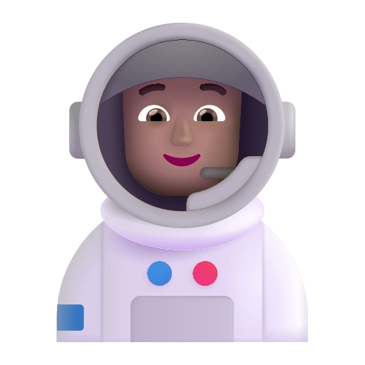 Цветной средний для космонавтов