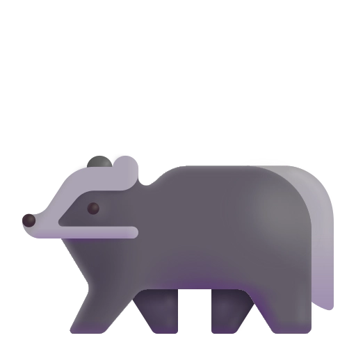 цвет барсука
