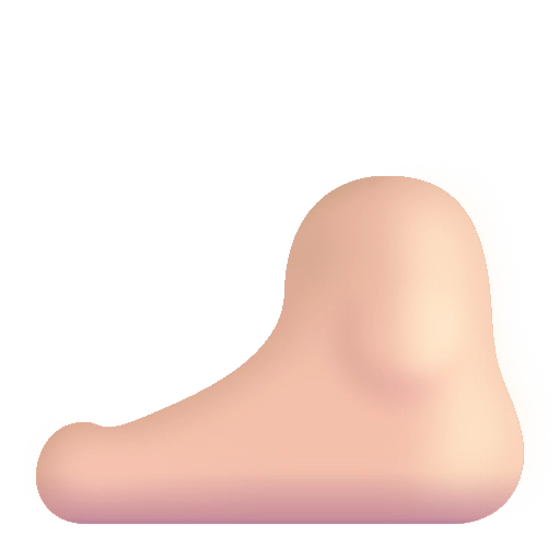 Цвет стопы свет