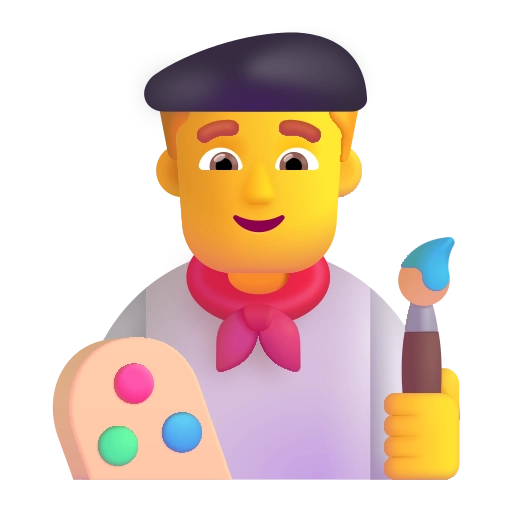 Цвет по умолчанию для художника Man