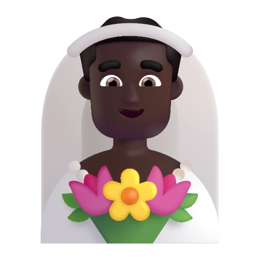 Мужчина в вуали темного цвета
