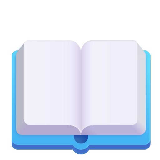 Цвет открытой книги
