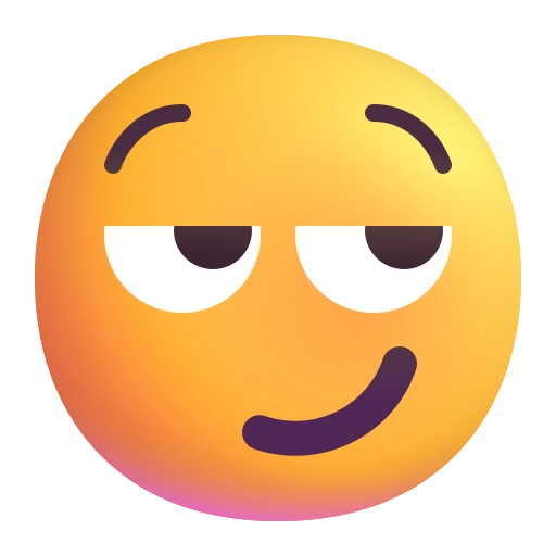 Цвет ухмыляющегося лица