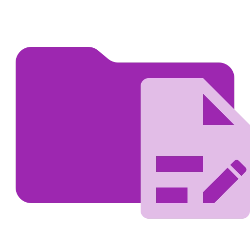 Folder form