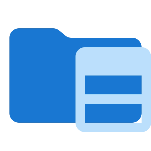 Folder interface